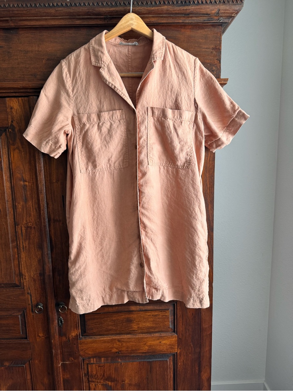 Everlane Linen Workwear Dress Small